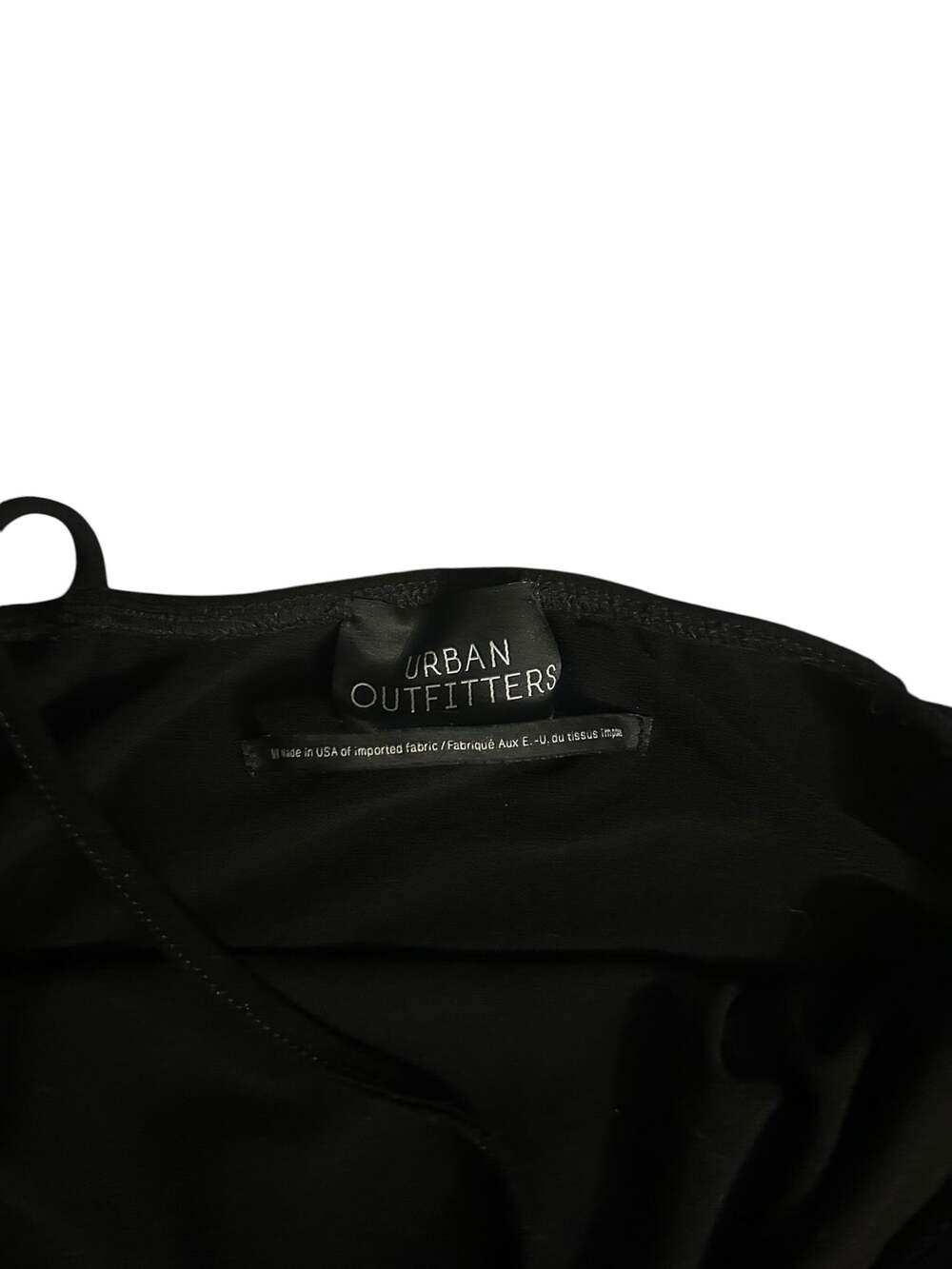 Urban Outfitters Black One Shoulder Mini Dress Size M - Picture 2 of 5